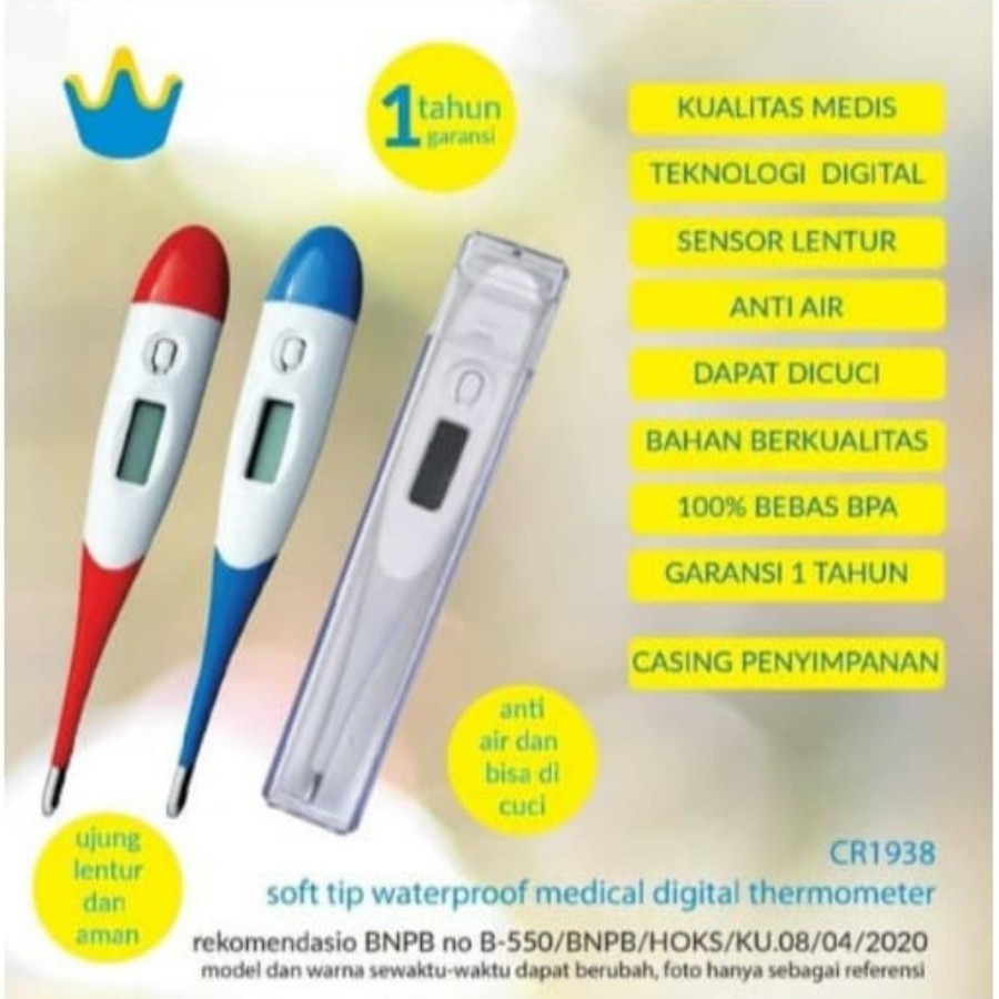 Crown Digital Thermometer - Pengukur Suhu Badan